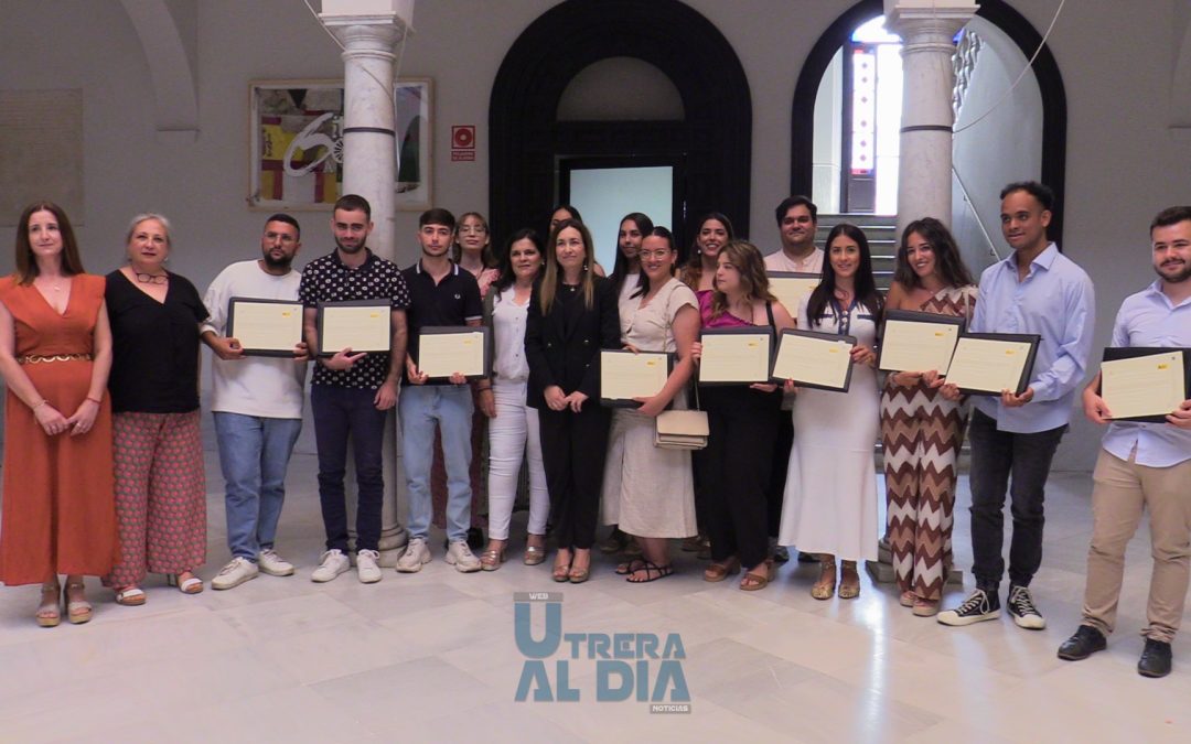 Los alumnos del curso de formación y empleo «Utrera con la tecnología» clausuran el año [vídeo y galería]