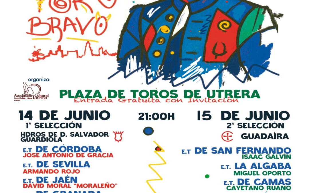 Utrera acoge el V Certamen de Tentaderos “Cuna del Toro Bravo” los días 14 y 15 de junio