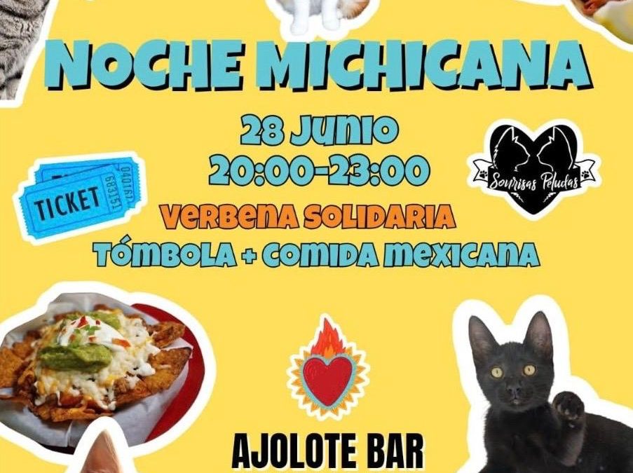 Noche Michicana: una verbena solidaria en favor de los gatos rescatados de Sonrisas Peludas