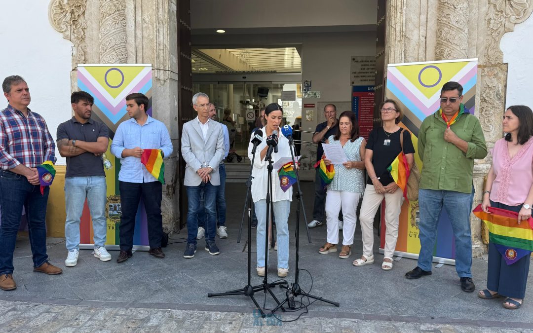 Utrera reafirma su compromiso con la igualdad en el Día Internacional del Orgullo LGTBIQ+ (vídeo)