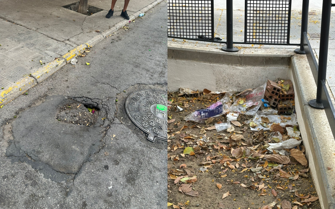La Barriada La Paz denuncia a través de la UTER la situación del barrio: ratas, abandono y trapicheos