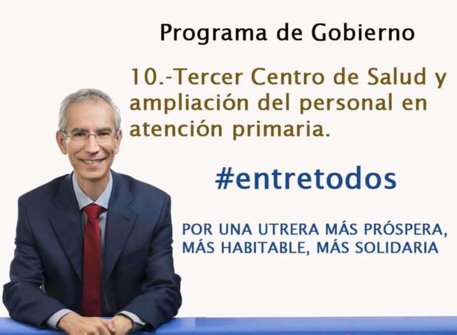 El PSOE recrimina al gobierno municipal  «Moreno Bonilla y el PP destrozan la sanidad pública de Utrera en verano ante el silencio cómplice del alcalde Jiménez»
