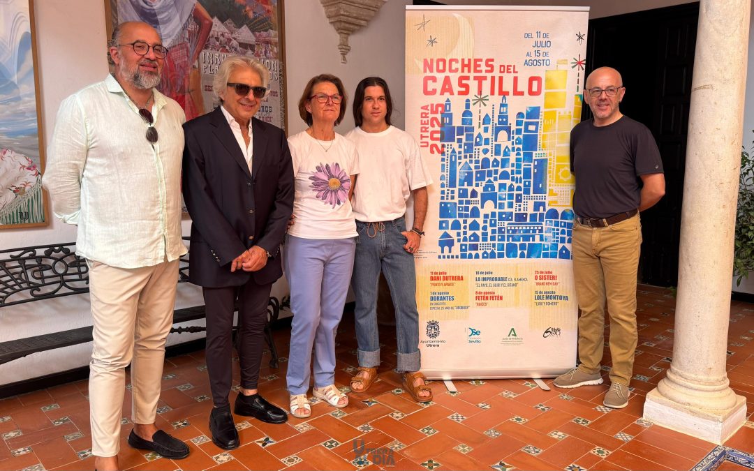 Seis conciertos durante seis viernes en el verano de las Noches del Castillo de Utrera 2025 (vídeo)