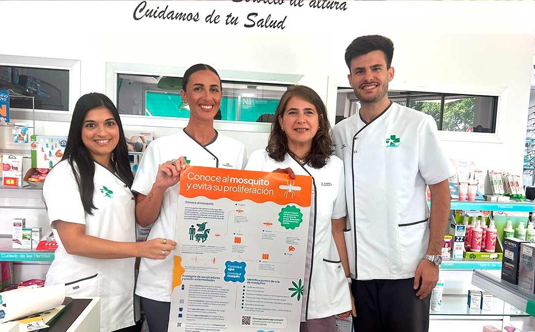 Farmacias de Utrera apoyan la campaña de prevención del Virus del Nilo de la Diputación de Sevilla