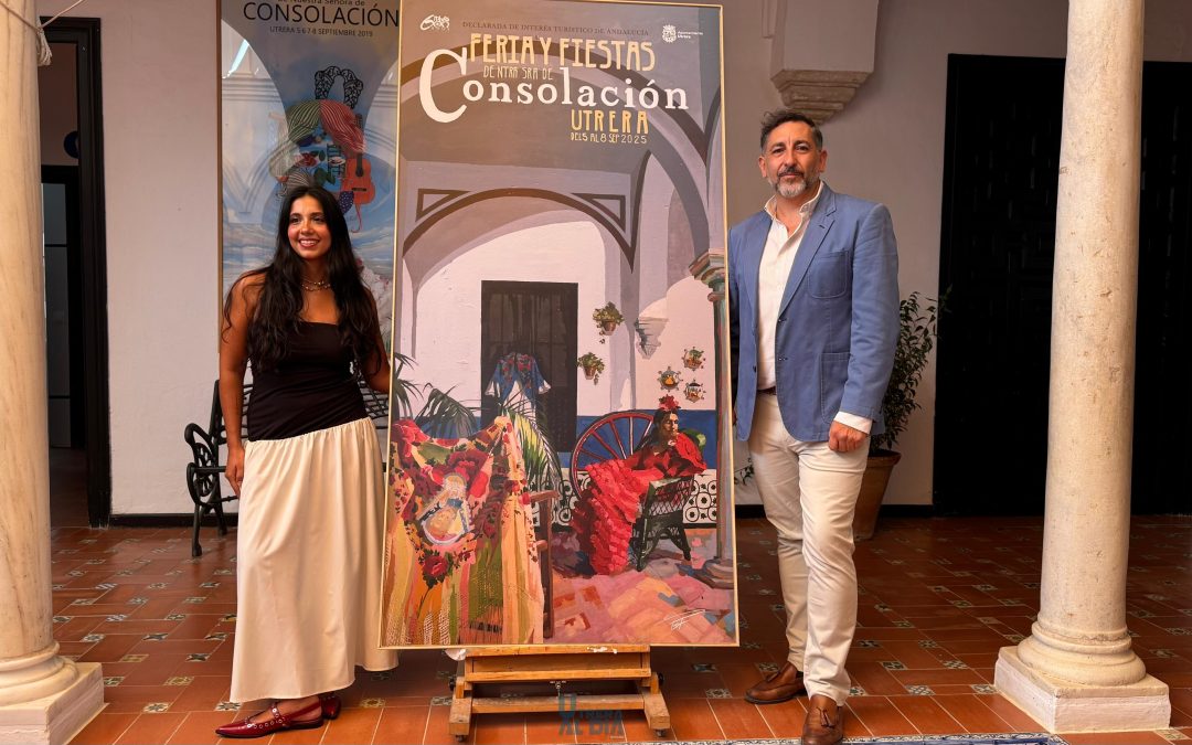 Una escena costumbrista como protagonista del cartel de la Feria y Fiestas de Consolación 2025 (vídeo)