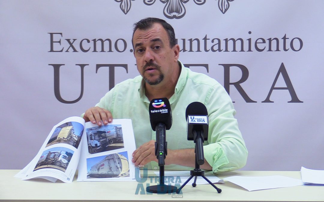 El delegado Félix Gómez detalla el Plan de Refuerzo para la Limpieza Viaria de Utrera valorado en 600 mil euros (vídeo)