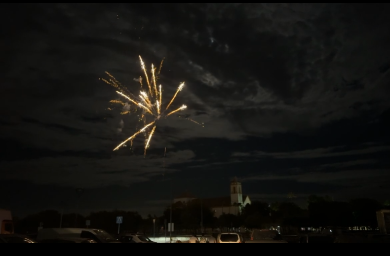 El espectáculo de Fuegos Artificiales pone punto y final a la Feria de Utrera 2025 (vídeos)