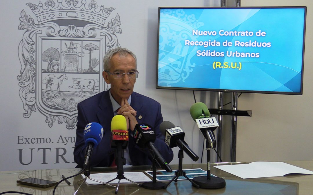 El alcalde presenta las principales novedades del nuevo contrato de Recogida de Residuos valorado en 7.3 millones de euros [vídeo]