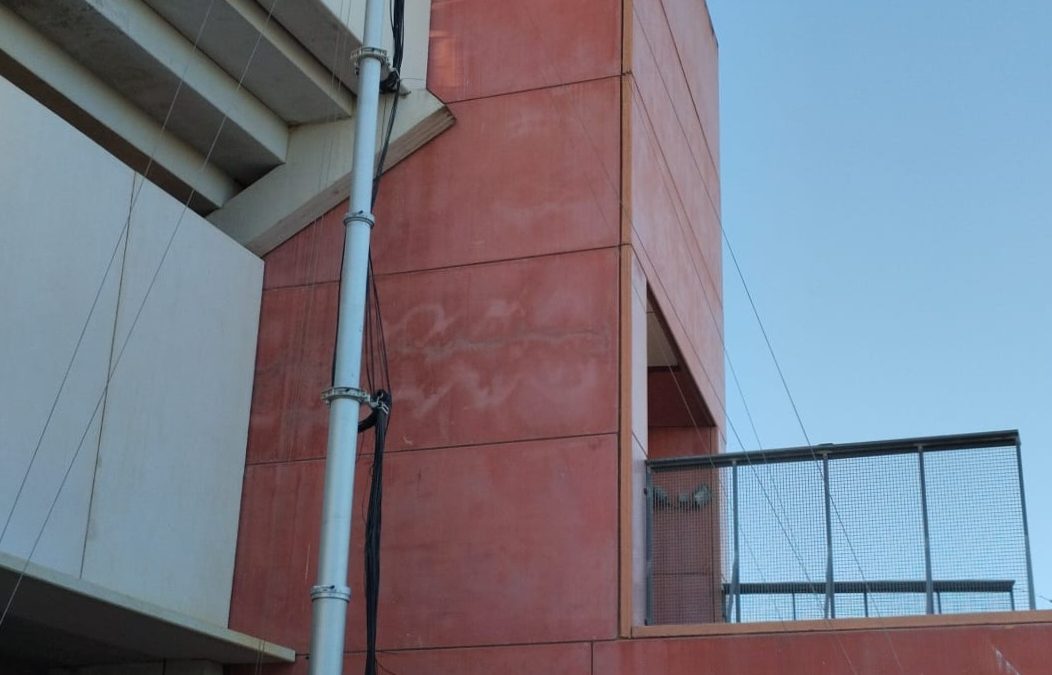 Un punto de acceso GSM garantiza la fluidez de las comunicaciones de voz y datos en la Feria