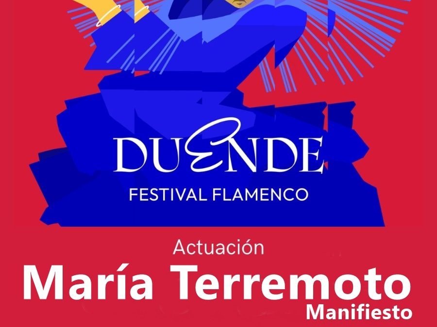 María Terremoto abre los espectáculos del I Festival Flamenco «Duende» en Utrera el 16 de octubre