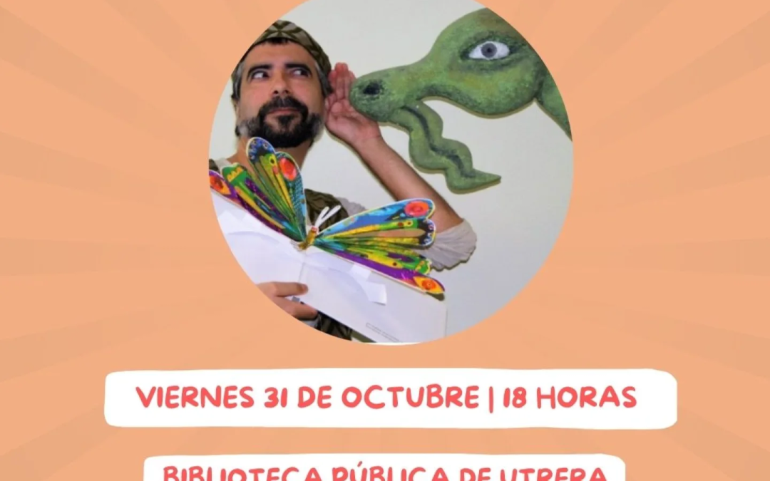 La Biblioteca Pública de Utrera celebra Halloween con el cuentacuentos “¡Cuidado! Historias monstruosas”