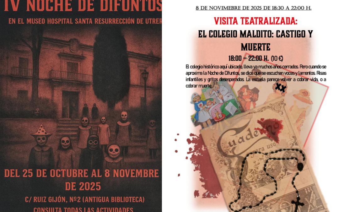 El Museo del Hospitalito celebra su IV Noche de Difuntos con su visita teatralizada «El colegio maldito» este sábado