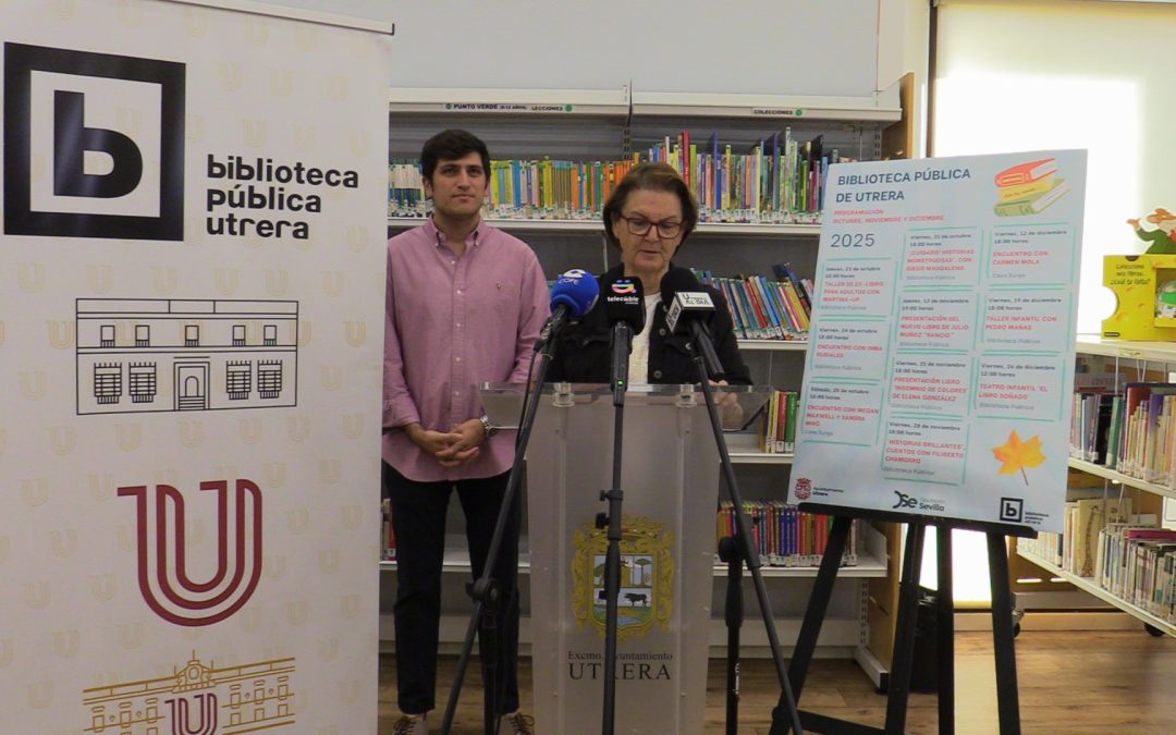 Sandra Miró, Megan Maxwell e Inma Rubiales entre las escritoras invitadas en la programación de la biblioteca municipal [vídeo]