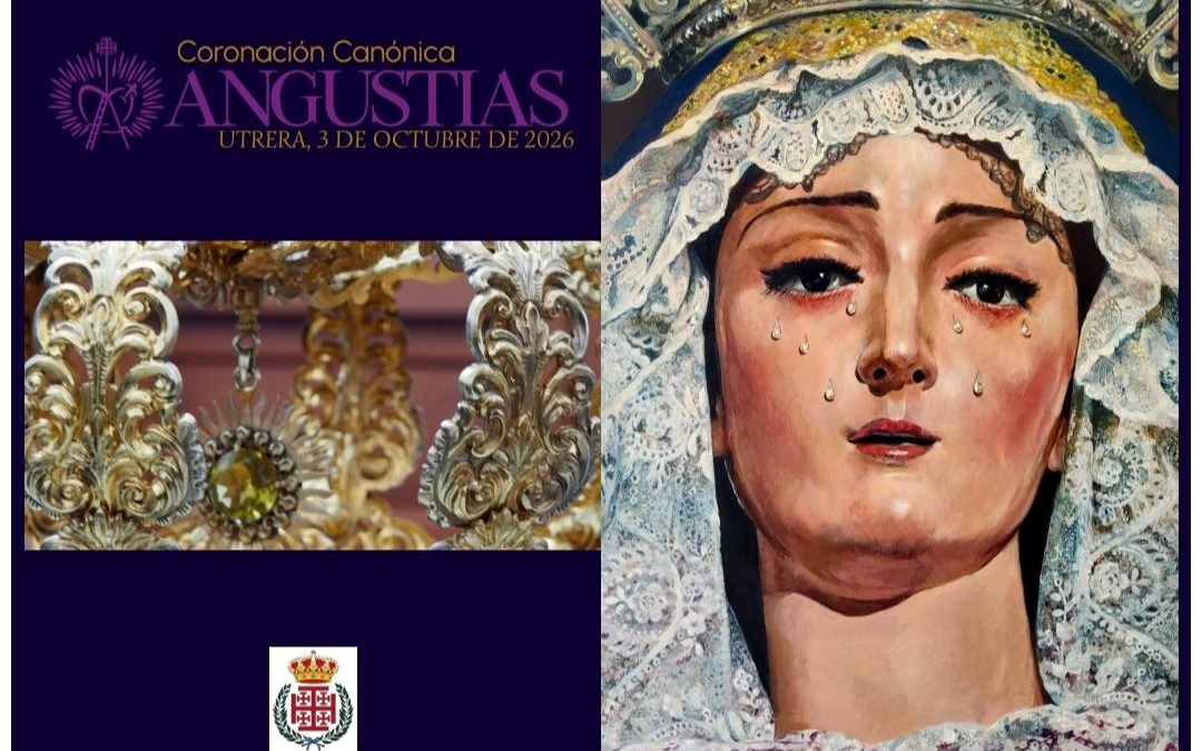 Nuestra Señora de las Angustias recorrerá las calles utreranas esta noche en su Rosario Vespertino