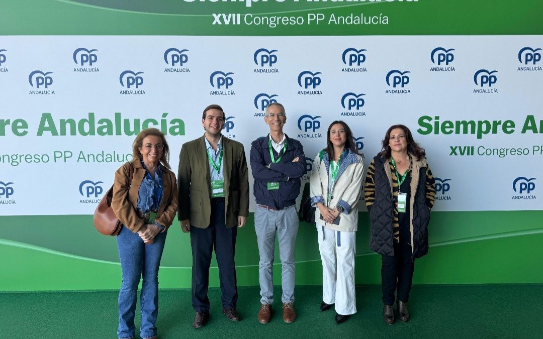 Representación local asiste al XVII Congreso del PP de Andalucía celebrado en Sevilla