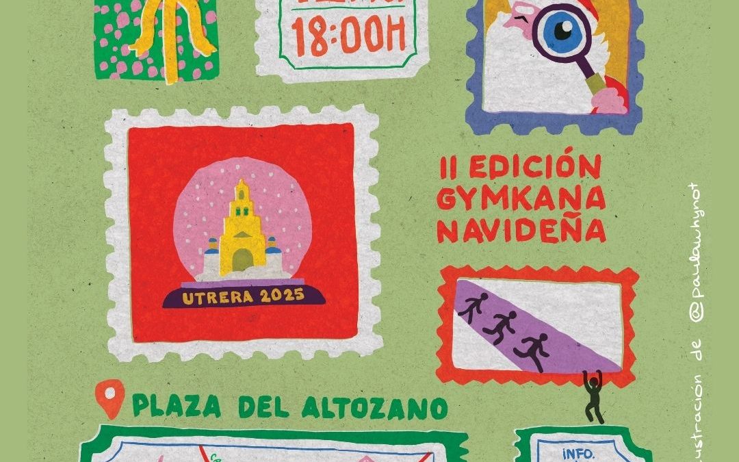 Utrera acoge la II Gymkana Navideña “La Navidad está en Juego” el próximo 12 de diciembre