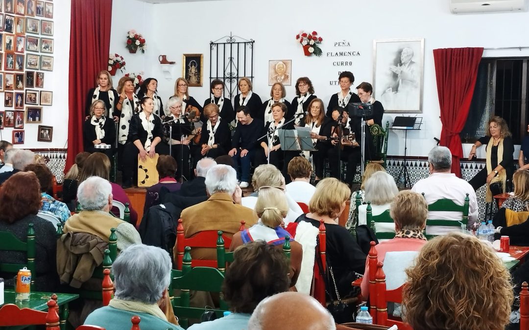 La Peña Flamenca Curro de Utrera celebra su IX Zambomba Solidaria «Villancicos por un Kilo»