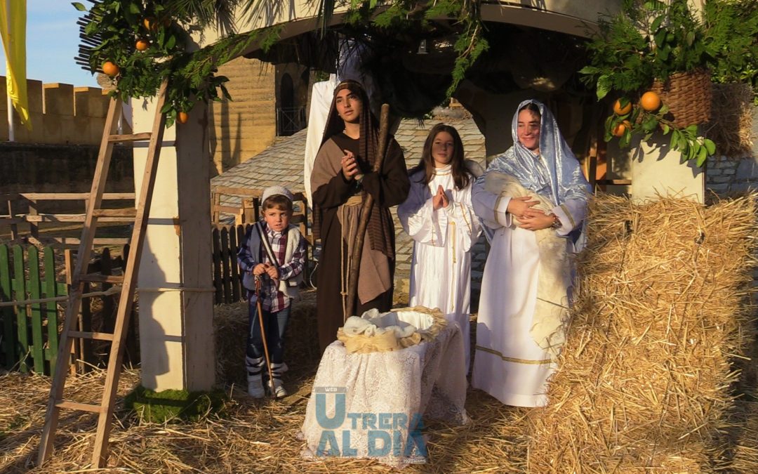 El XI Belén Viviente de la Hermandad de la Quinta Angustia abre sus puertas en el Castillo (Vídeo y Galería)