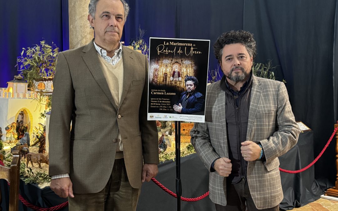 Rafael de Utrera lleva su concierto «La Marimonera» al interior de la capilla de San Francisco (vídeo)