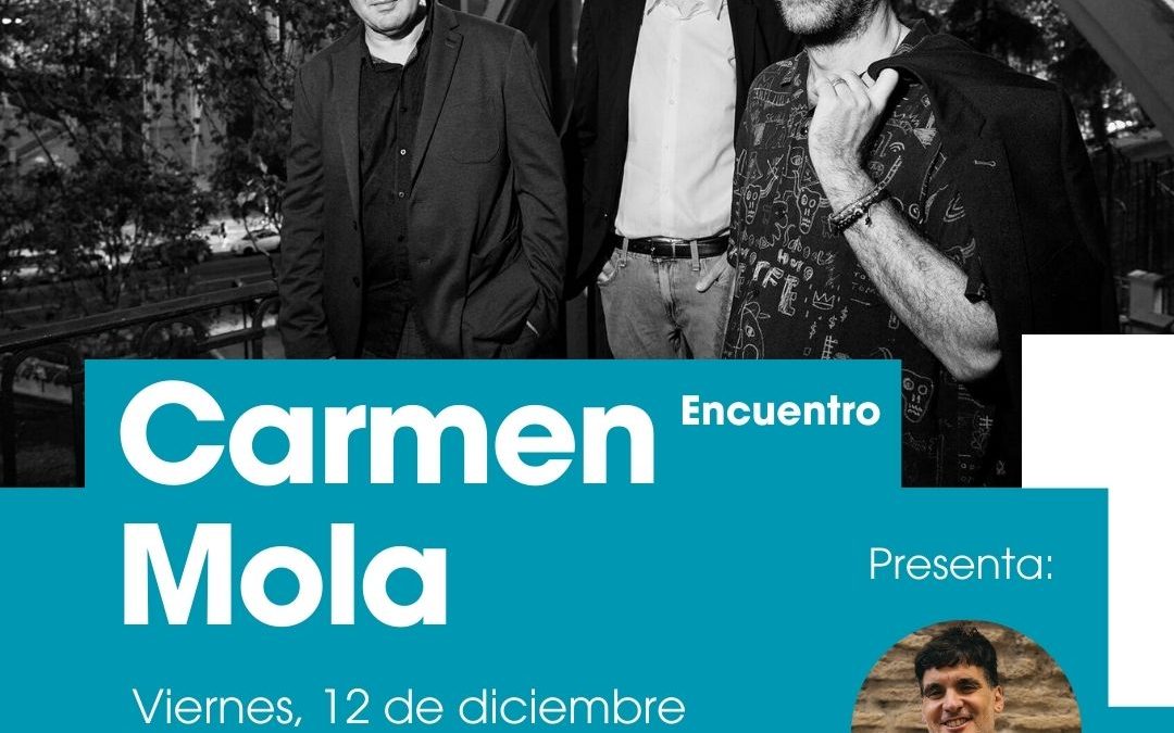 Encuentro con Carmen Mola este 12 de diciembre en la biblioteca municipal