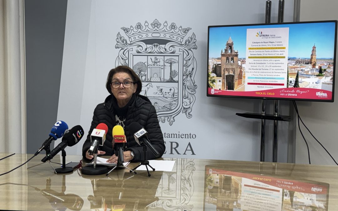 Utrera presente en FITUR 2026 como destino turístico a través de tres bloques de presentaciones (vídeo)