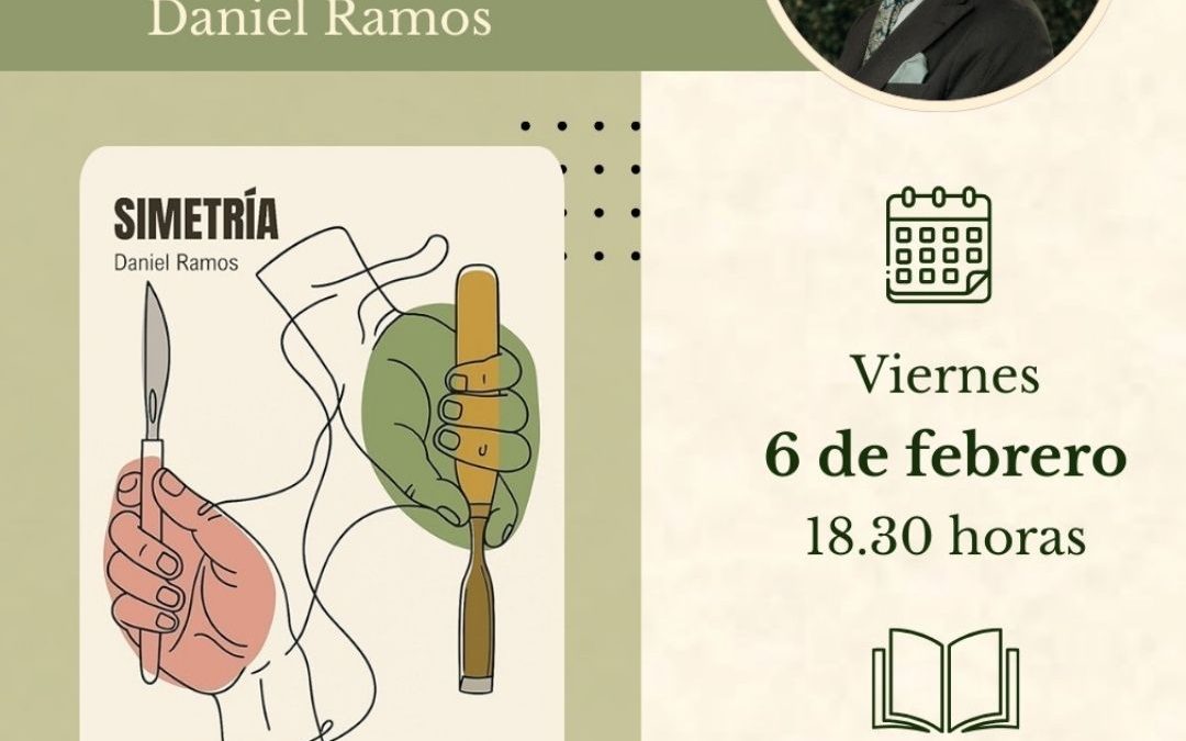 La Biblioteca Pública acoge la presentación de Simetría, el thriller utrerano de Daniel Ramos