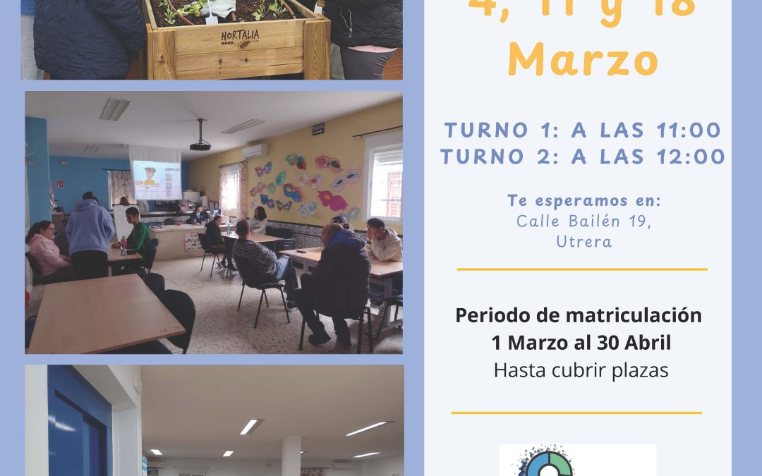 Jornada de Puertas Abiertas para presentar el Taller de Inclusión y Desarrollo Personal «CoAPDIS»