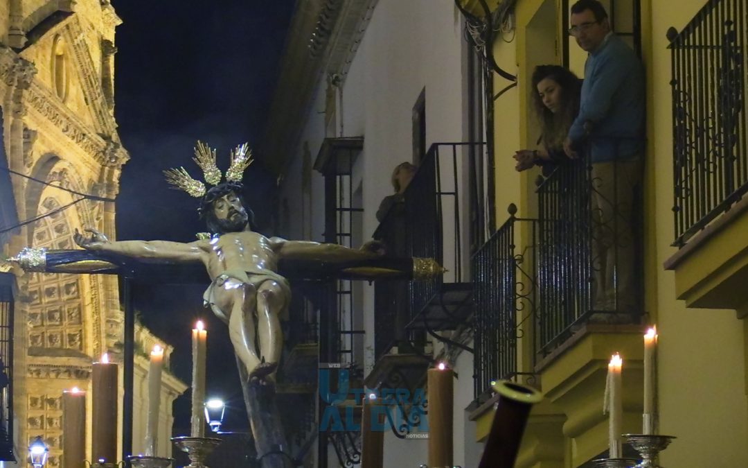 El Consejo celebró el Piadoso Via Crucis con el Cristo de los Afligidos [vídeo y galería]