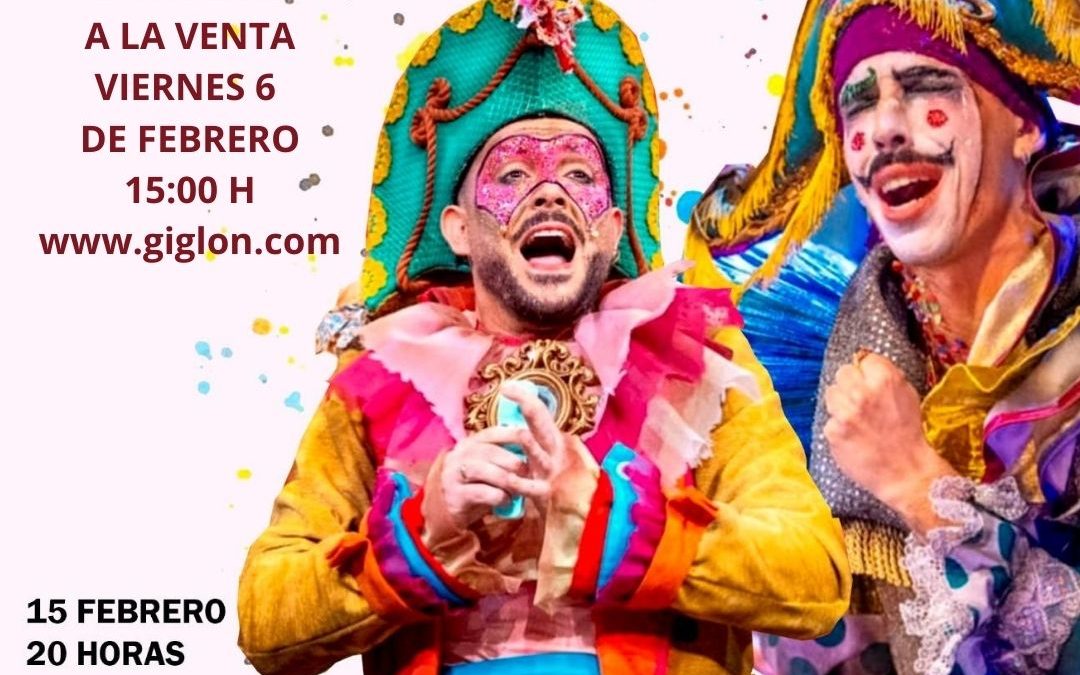 A la venta las entradas de la gala de Carnaval en el Teatro Enrique de la Cuadra