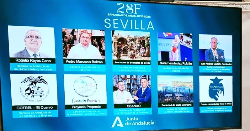 La empresa utrerana Panadería Obando es galardonada con la Bandera de Andalucía 2026