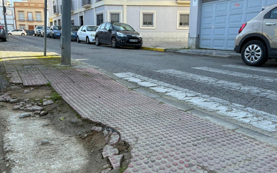 El PSOE exige al gobierno local que asfalte las calles utreranas tras anunciar un plan de asfaltado en febrero