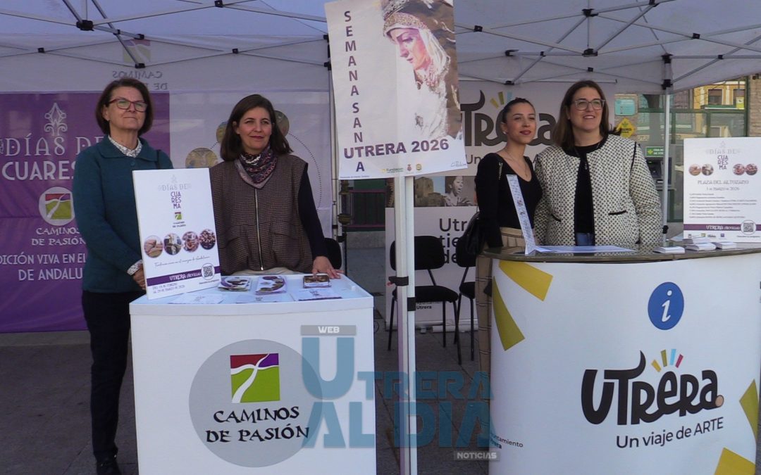 Utrera celebra su décimo aniversario perteneciendo al proyecto «Caminos de Pasión» (vídeo y galería)