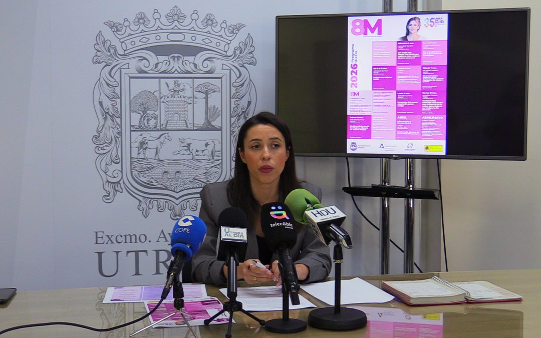 Utrera conmemora el 8M bajo el lema “35 años avanzando juntas” en el aniversario del Área de la Mujer (vídeo)