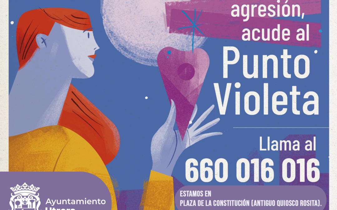 El Ayuntamiento de Utrera instala un Punto Violeta durante la Semana Santa