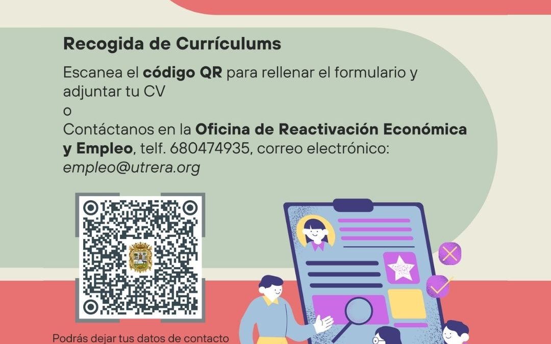 El Ayuntamiento de Utrera pone en marcha un Punto de Empleabilidad para conectar a desempleados y empresas