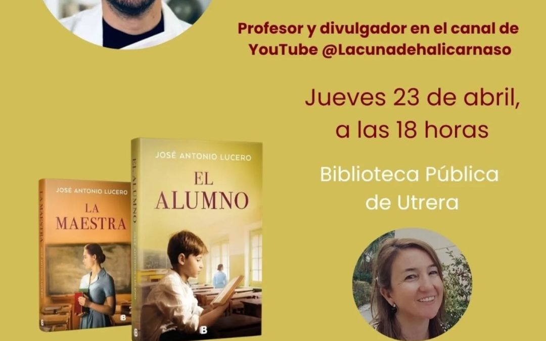 La biblioteca conmemora el Día del Libro con la lectura continuada de «La Sombra del Viento» y encuentro con José Antonio Lucero