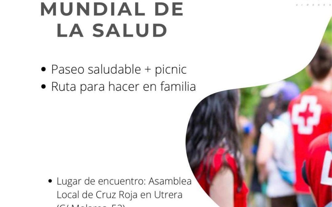 Cruz Roja Utrera organiza un Paseo Saludable con Picnic este 15 de abril