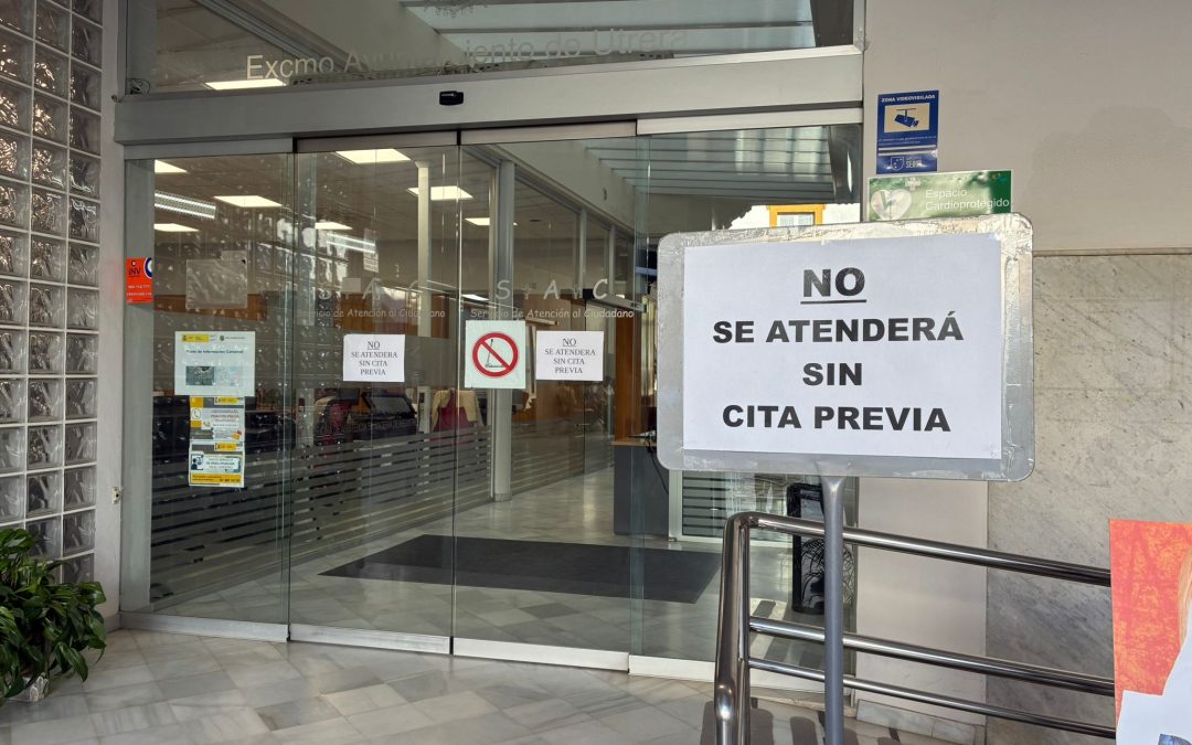 El PSOE de Utrera denuncia un «bloqueo» del Ayuntamiento a la ciudadanía