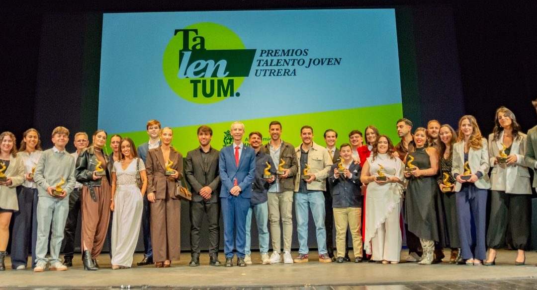 Utrera rinde homenaje al talento de los jóvenes de la ciudad en su primera edición de la Gala Talentum