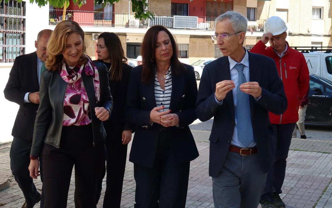 Las obras de rehabilitación de las viviendas de San Carlos Borromeo alcanzan el 70 % de ejecución