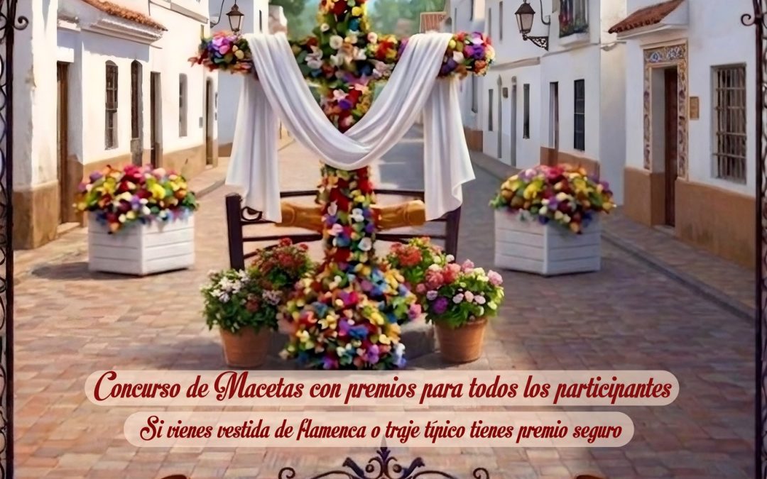 Guadalema de los Quintero celebra las Cruces de Mayo este 9 de mayo con un concurso de macetas