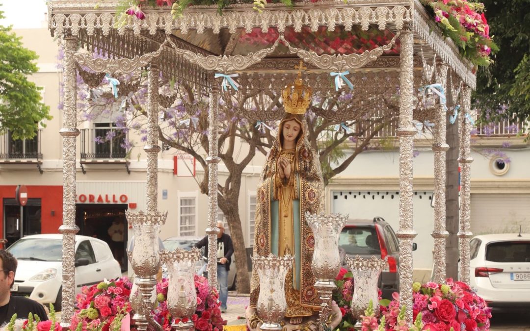 Inicia el Solemne Triduo en honor a la Virgen de Fátima tras la celebración de su Romería