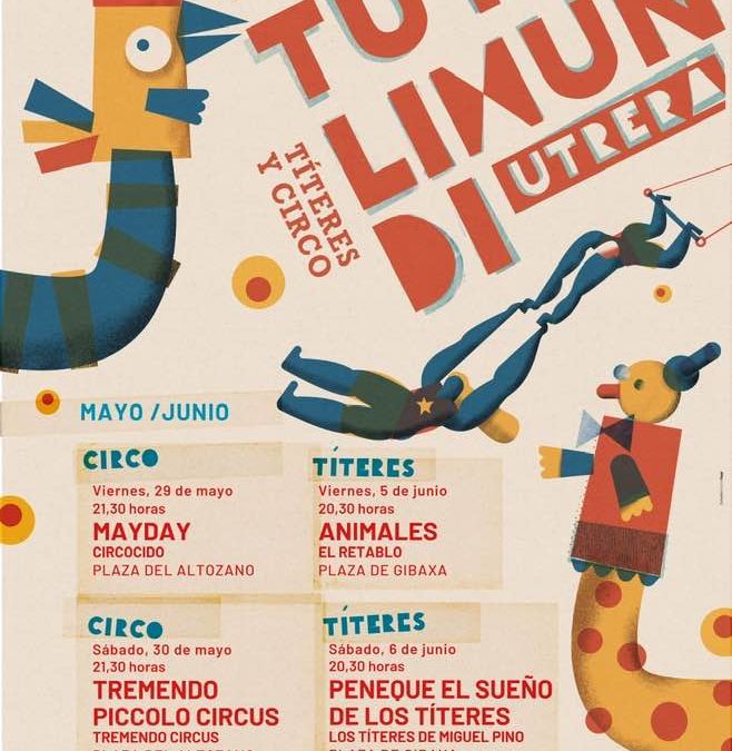 La delegación de Cultura presenta títeres y circo «Tutilimundi» durante dos fines de semana en Utrera