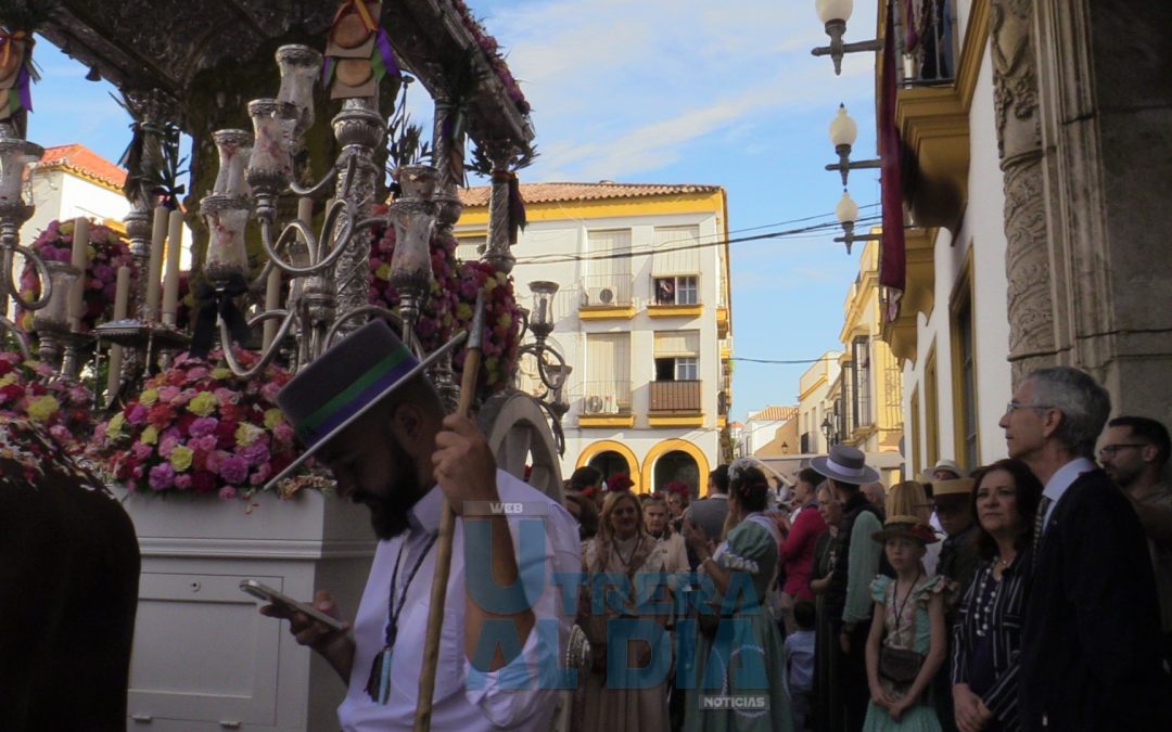 Los romeros utreranos volverán a casa este jueves con novedades en el recorrido