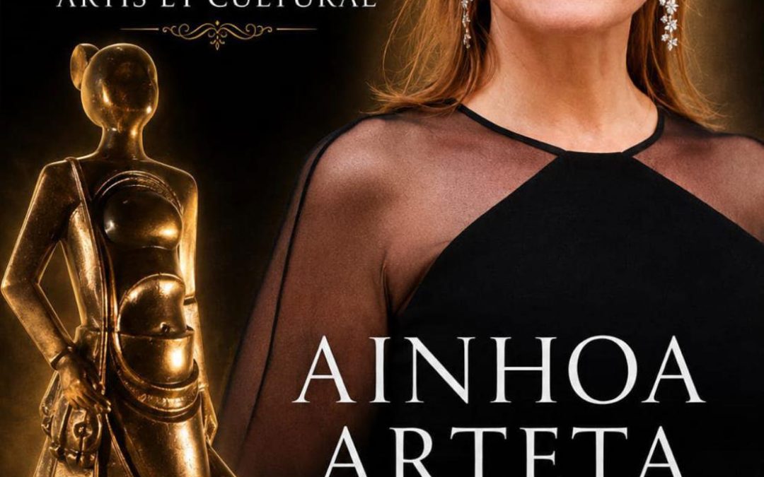 Ainhoa Arteta recibirá este sábado el V Premio Atenea a la Cultura en el patio del consistorio utrerano