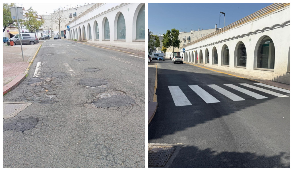 El Ayuntamiento inicia los trabajos de bacheo y mejora del pavimento en varios puntos de la ciudad afectados por la DANA
