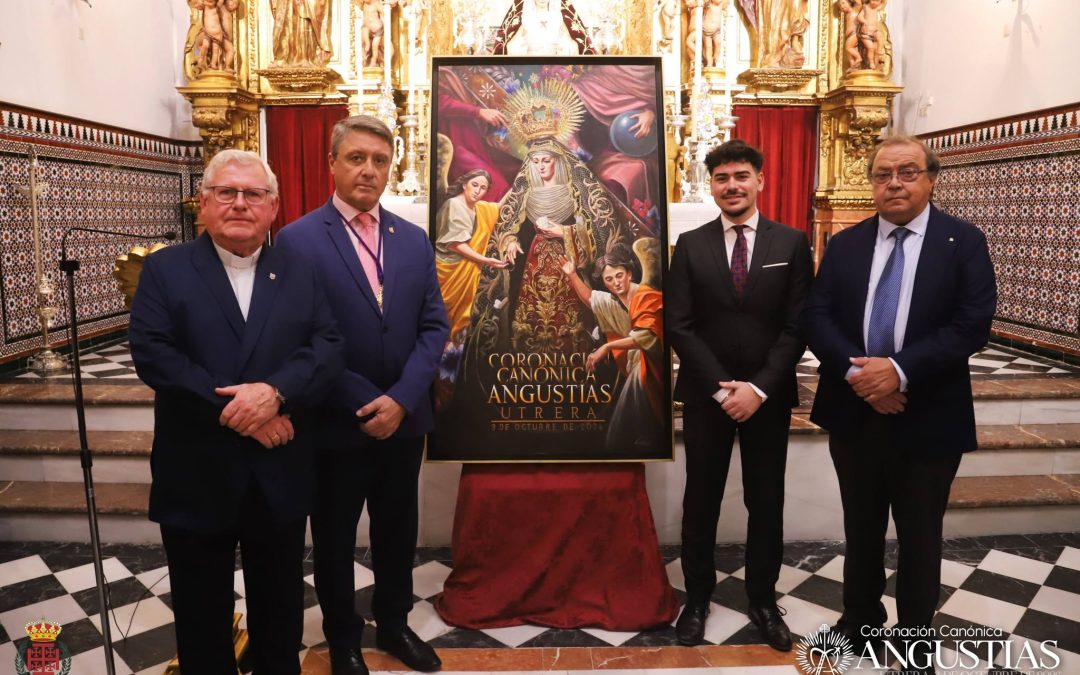 La Hermandad de Jesús Nazareno de Utrera presenta el cartel de la Coronación Canónica de su titular (vídeo)