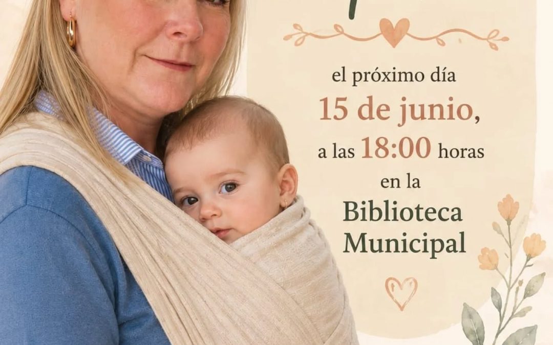 La biblioteca de Utrera acoge un taller de porteo impartido por Marina García el 15 de junio