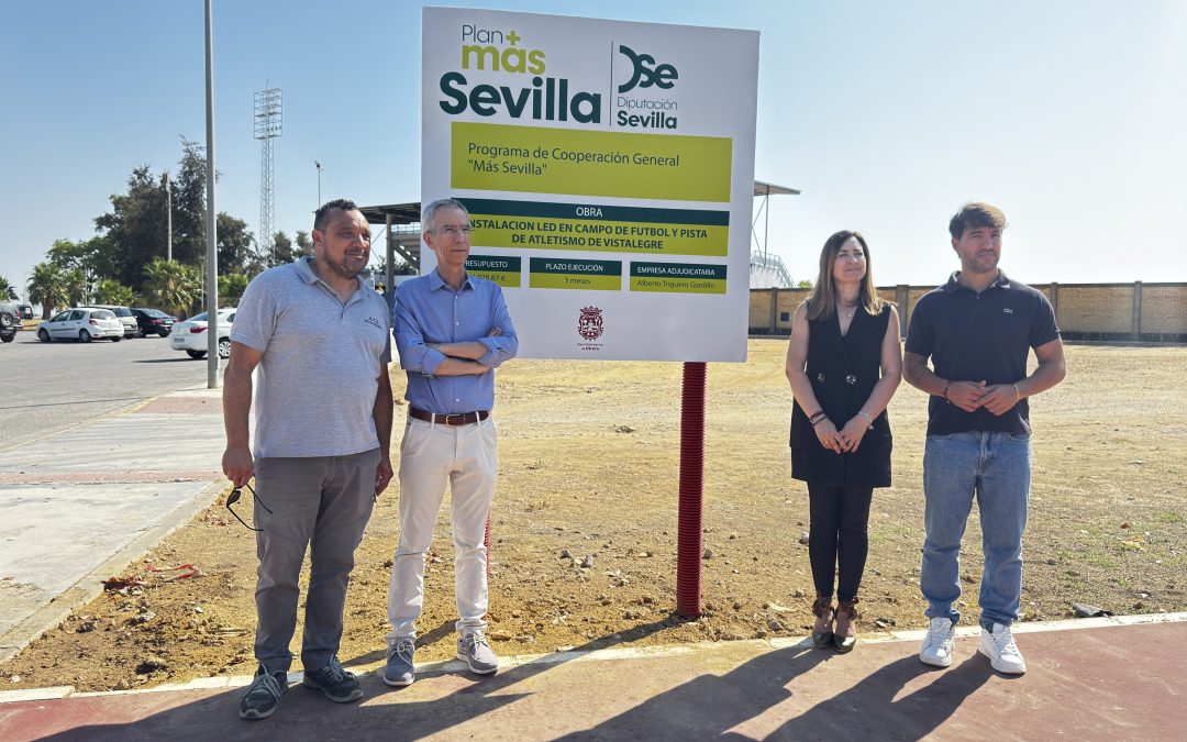 Más de 160.000 euros invertidos en remodelar el nuevo estadio «José Antonio Reyes» en Vistalegre (vídeo)