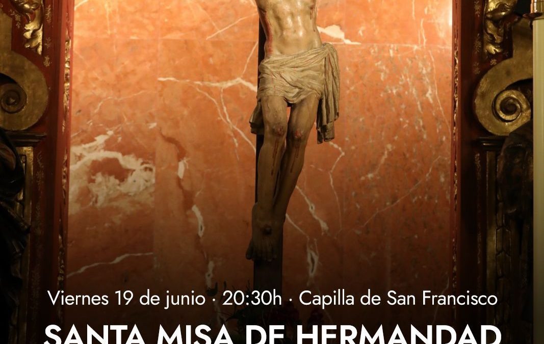 La Capilla de San Francisco acoge la reposición al culto del Cristo de los Afligidos tras su restauración